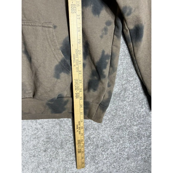 Nickelodeon Hey Arnold Stoop Kid Football‎ Head Tie Dye Hoodie Mens Medium Brown - Picture 16 of 16